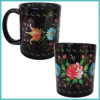 Folk Art Floral Mug