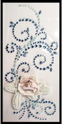 Blue Swirls Pearls