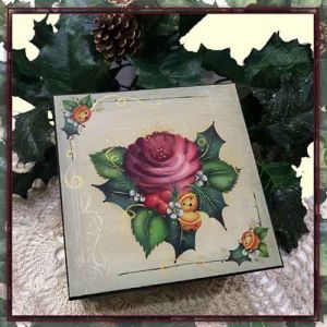 Christmas Rose Gift Box E-Tutorial