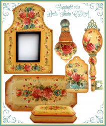 Folk Art Rose Collection