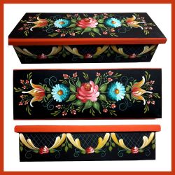 Folk Art Floral Box