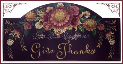 Give Thanks Plaque