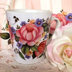 Shabby and Pink Mug